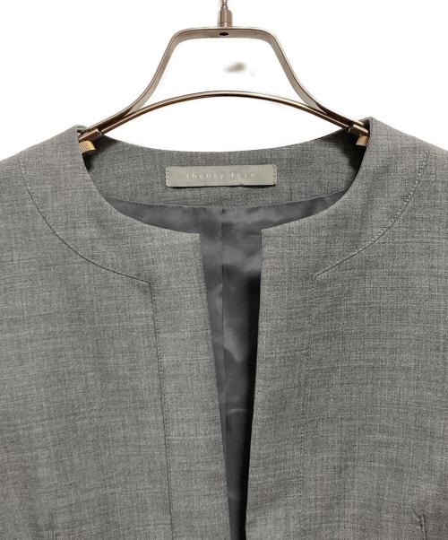 theory luxe（セオリーリュクス）theory luxe (セオリーリュクス) 3ピースセットアップスーツ グレー サイズ:ジャケット38ワンピース36スカート36の古着・服飾アイテム