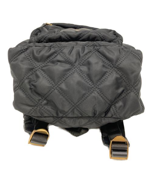 MARC JACOBS（マークジェイコブス）MARC JACOBS (マークジェイコブス) キルティングリュック ブラックの古着・服飾アイテム