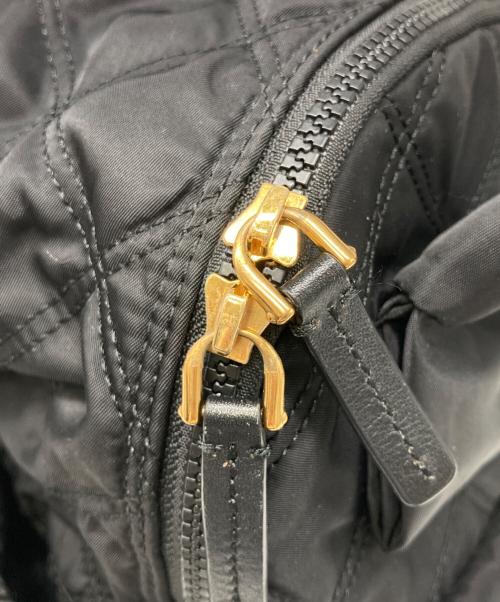 MARC JACOBS（マークジェイコブス）MARC JACOBS (マークジェイコブス) キルティングリュック ブラックの古着・服飾アイテム