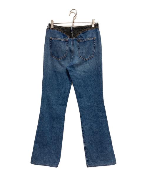 DIESEL（ディーゼル）DIESEL (ディーゼル) D－ESCRIPTIONハイウエストフレアデニムパンツ インディゴ サイズ:W28の古着・服飾アイテム