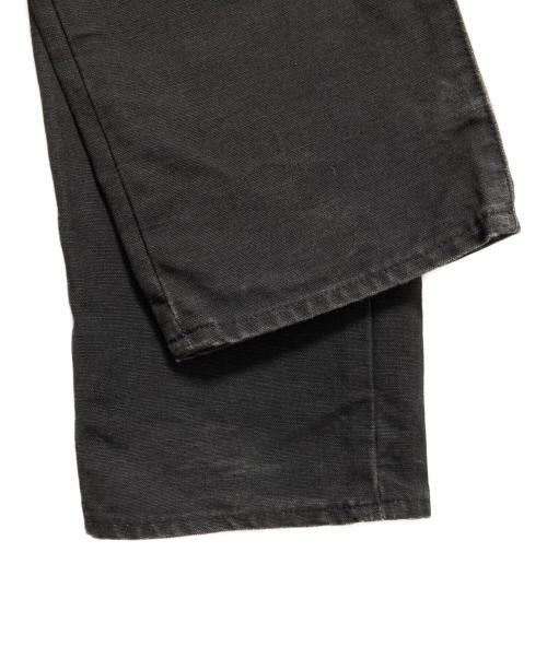 Hysteric Glamour（ヒステリックグラマー）Hysteric Glamour (ヒステリックグラマー) ダブルニーダックキャンパスワークパンツ ブラック サイズ:W32の古着・服飾アイテム
