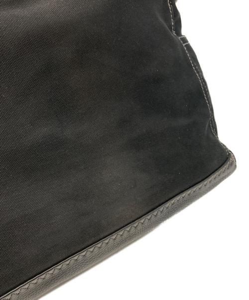 COACH（コーチ）COACH (コーチ) 2WAYキャンバストートバッグ ブラックの古着・服飾アイテム