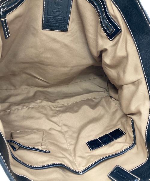 COACH（コーチ）COACH (コーチ) 2WAYキャンバストートバッグ ブラックの古着・服飾アイテム