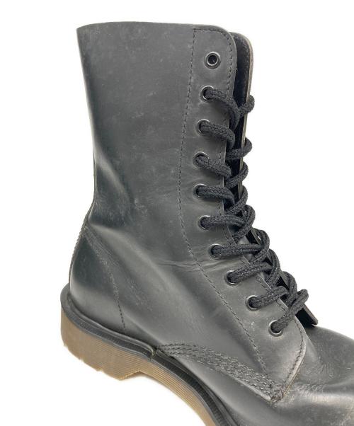 Dr.Martens（ドクターマーチン）Dr.Martens (ドクターマーチン) 10ホールブーツ ブラック サイズ:8の古着・服飾アイテム
