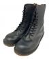 Dr.Martens（ドクターマーチン）の古着「10ホールブーツ」｜ブラック