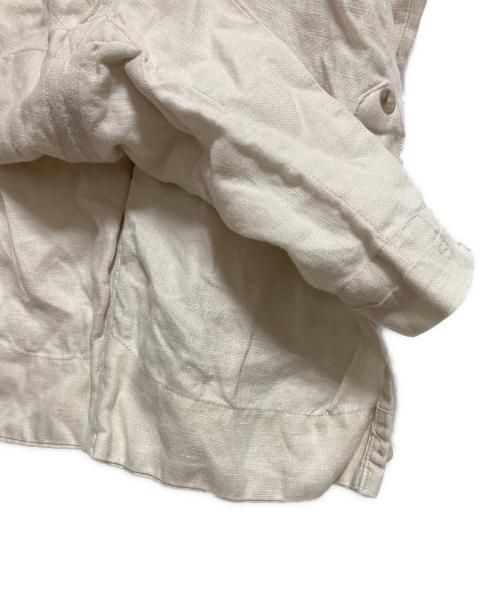 RENATO COLLECtION（レナト・コレクション）RENATO COLLECtION (レナト・コレクション) リネンキューバシャツ ベージュ サイズ:Lの古着・服飾アイテム