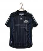adidasアディダス）の古着「ゲームシャツ」｜ブラック