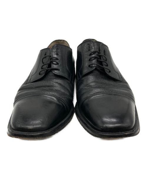 JOHNSTON&MURPHY（ジョンストン＆マーフィー）JOHNSTON&MURPHY (ジョンストン＆マーフィー) ドレスシューズ ブラック サイズ: 9 1/2の古着・服飾アイテム