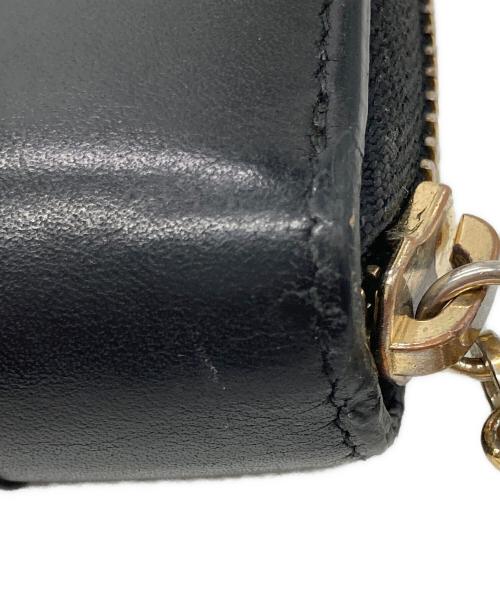 BVLGARI（ブルガリ）BVLGARI (ブルガリ) セルペンティ フォーエバー スネーク ラウンドファスナーウォレット ブラックの古着・服飾アイテム