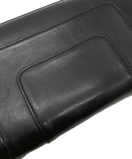 BVLGARI（ブルガリ）BVLGARI (ブルガリ) セルペンティ フォーエバー スネーク ラウンドファスナーウォレット ブラックの古着・服飾アイテム