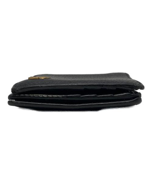 GUCCI（グッチ）GUCCI (グッチ) 2つ折り財布 ブラックの古着・服飾アイテム
