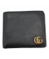 GUCCI（グッチ）の古着「2つ折り財布」｜ブラック