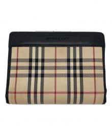 BURBERRY（バーバリー）の古着「がま口財布」｜ベージュ
