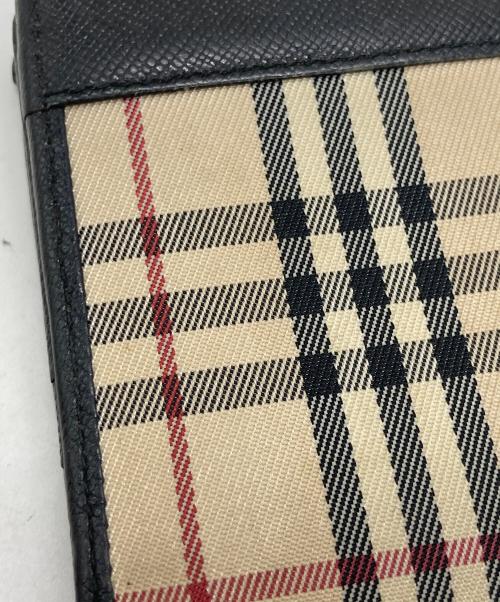 BURBERRY（バーバリー）BURBERRY (バーバリー) がま口財布 ベージュの古着・服飾アイテム