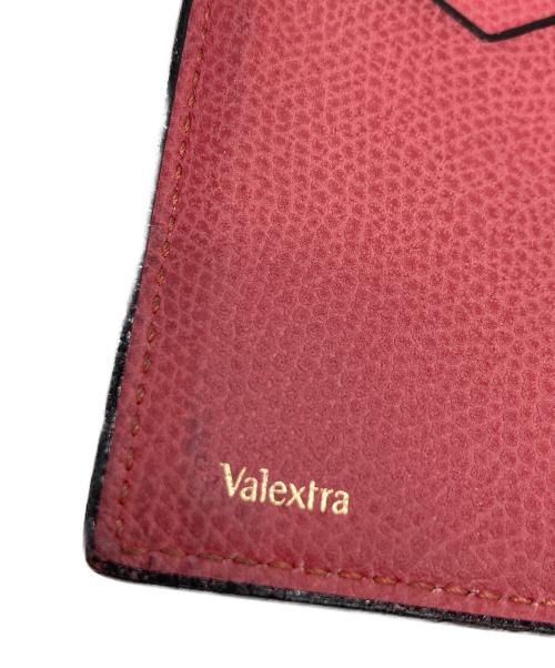 Valextra（ヴァレクストラ）Valextra (ヴァレクストラ) ヴァーティカル12カードケース ピンクの古着・服飾アイテム