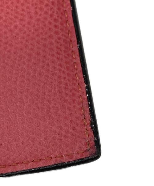 Valextra（ヴァレクストラ）Valextra (ヴァレクストラ) ヴァーティカル12カードケース ピンクの古着・服飾アイテム