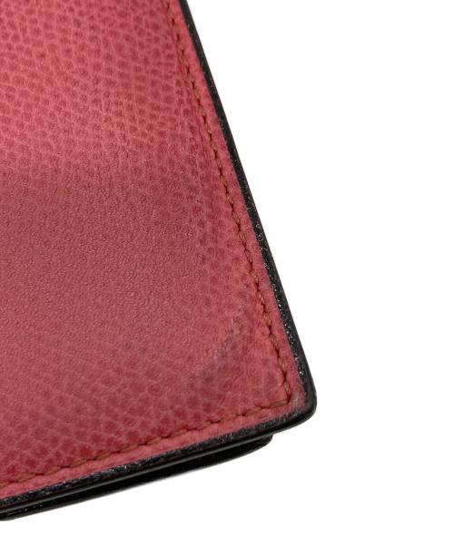 Valextra（ヴァレクストラ）Valextra (ヴァレクストラ) ヴァーティカル12カードケース ピンクの古着・服飾アイテム