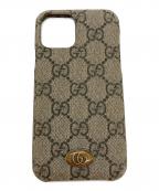 GUCCIグッチ）の古着「GG スマホケース」｜ベージュ