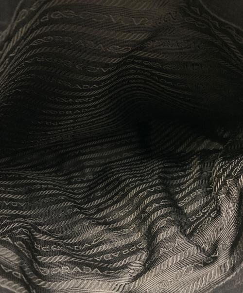 PRADA（プラダ）PRADA (プラダ) ナイロントートバッグ ブラックの古着・服飾アイテム