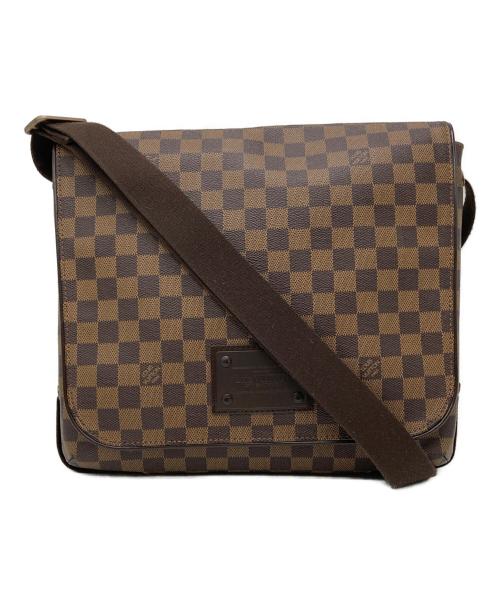 LOUIS VUITTON（ルイ ヴィトン）LOUIS VUITTON (ルイ ヴィトン) ダミエ ブルックリンMM ショルダーバッグ ブラウンの古着・服飾アイテム