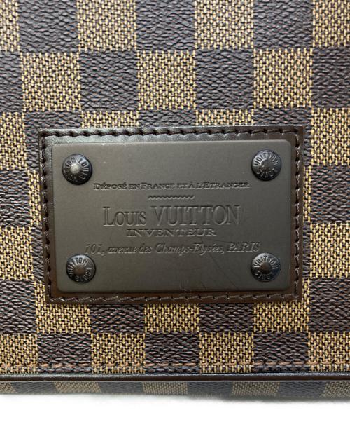 LOUIS VUITTON（ルイ ヴィトン）LOUIS VUITTON (ルイ ヴィトン) ダミエ ブルックリンMM ショルダーバッグ ブラウンの古着・服飾アイテム