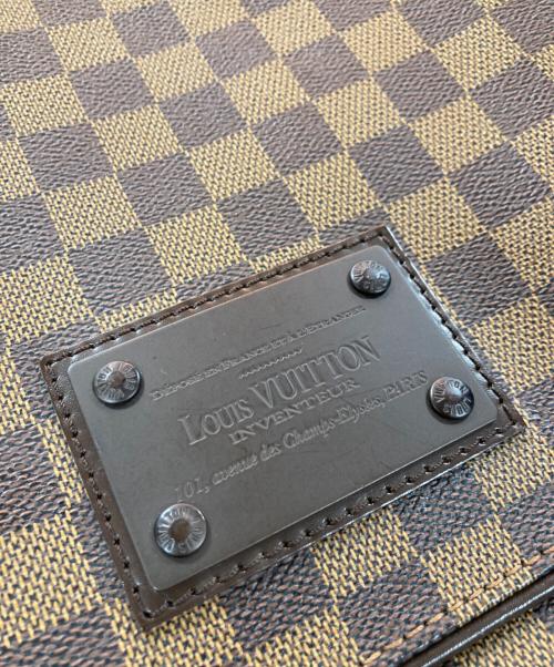 LOUIS VUITTON（ルイ ヴィトン）LOUIS VUITTON (ルイ ヴィトン) ダミエ ブルックリンMM ショルダーバッグ ブラウンの古着・服飾アイテム