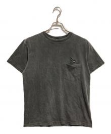 good on×GBL（グッドオン×ジービーエル）の古着「マックロクロスケ刺繍Tシャツ」｜グレー