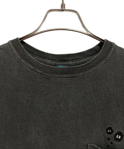 good on（グッドオン）good on (グッドオン) GBL (ジービーエル) マックロクロスケ刺繍Tシャツ グレー サイズ:Mの古着・服飾アイテム