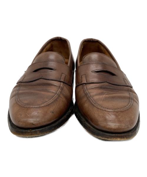 Crockett & Jones（クロケット＆ジョーンズ）Crockett & Jones (クロケット＆ジョーンズ) ローファー ブラウン サイズ:8Dの古着・服飾アイテム