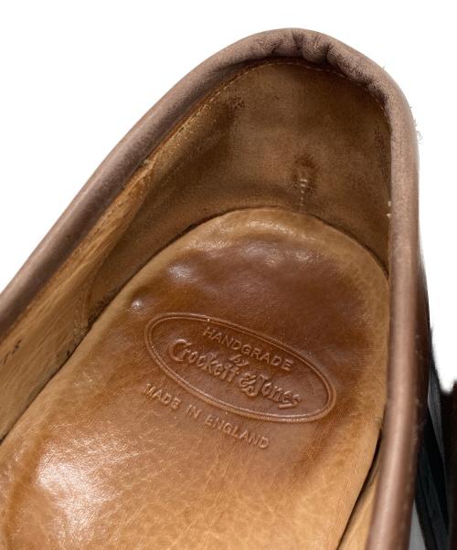 Crockett & Jones（クロケット＆ジョーンズ）Crockett & Jones (クロケット＆ジョーンズ) ローファー ブラウン サイズ:8Dの古着・服飾アイテム