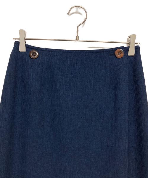 Christian Dior（クリスチャン ディオール）Christian Dior (クリスチャン ディオール) ロングスカート ネイビー サイズ:Lの古着・服飾アイテム