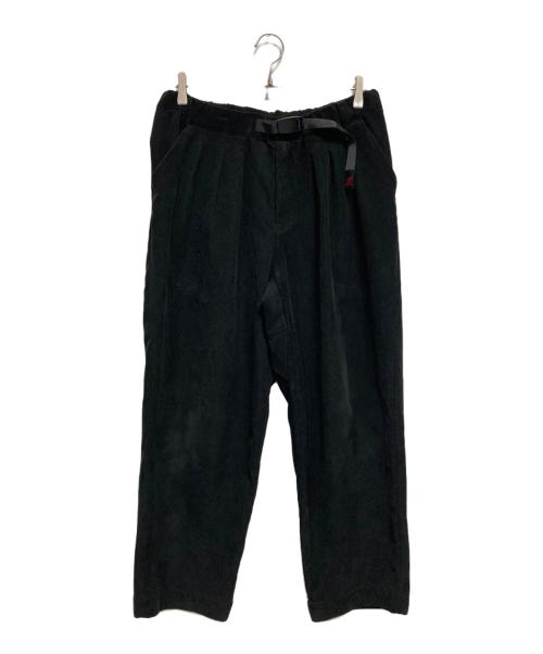 GRAMICCI（グラミチ）GRAMICCI (グラミチ) WHITE MOUNTAINEERING (ホワイトマウンテ二アニング) CORDUROY WIDE TAPERED PANTS ブラック サイズ:S(0)の古着・服飾アイテム