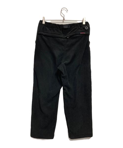 GRAMICCI（グラミチ）GRAMICCI (グラミチ) WHITE MOUNTAINEERING (ホワイトマウンテ二アニング) CORDUROY WIDE TAPERED PANTS ブラック サイズ:S(0)の古着・服飾アイテム