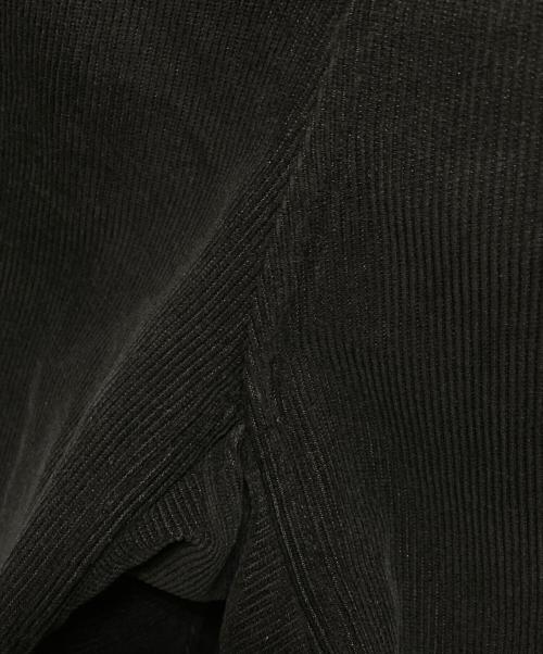 GRAMICCI（グラミチ）GRAMICCI (グラミチ) WHITE MOUNTAINEERING (ホワイトマウンテ二アニング) CORDUROY WIDE TAPERED PANTS ブラック サイズ:S(0)の古着・服飾アイテム