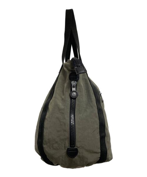 Kipling（キプリング）Kipling (キプリング) バルーントートバッグ＆ミニポーチセット グレーの古着・服飾アイテム