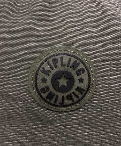 Kipling（キプリング）Kipling (キプリング) バルーントートバッグ＆ミニポーチセット グレーの古着・服飾アイテム