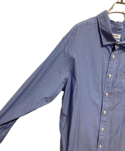 Gymphlex（ジムフレックス）Gymphlex (ジムフレックス) シャツワンピース ブルー サイズ:12の古着・服飾アイテム