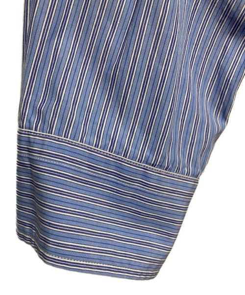 Gymphlex（ジムフレックス）Gymphlex (ジムフレックス) シャツワンピース ブルー サイズ:12の古着・服飾アイテム