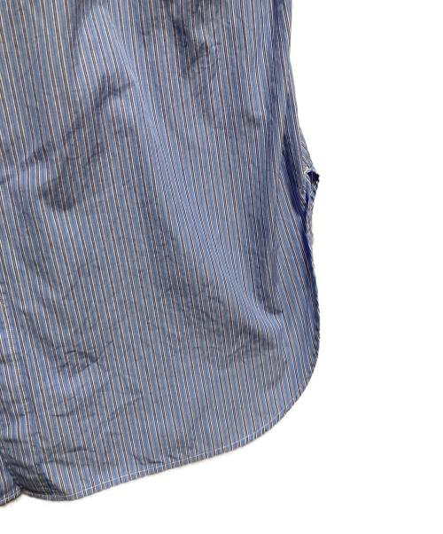 Gymphlex（ジムフレックス）Gymphlex (ジムフレックス) シャツワンピース ブルー サイズ:12の古着・服飾アイテム