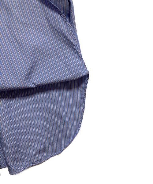 Gymphlex（ジムフレックス）Gymphlex (ジムフレックス) シャツワンピース ブルー サイズ:12の古着・服飾アイテム