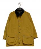 Barbourバブアー）の古着「ミドルコート」｜イエロー