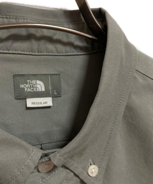 THE NORTH FACE（ザ ノース フェイス）THE NORTH FACE (ザ ノース フェイス) L/S Him Ridge Shirt グレー サイズ:Lの古着・服飾アイテム