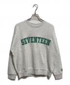 SEVENTEEN HOMEセブンティーン ホーム）の古着「クルーネックスウェット」｜グレー
