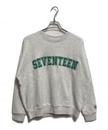 SEVENTEEN HOME（セブンティーン ホーム）の古着「クルーネックスウェット」｜グレー