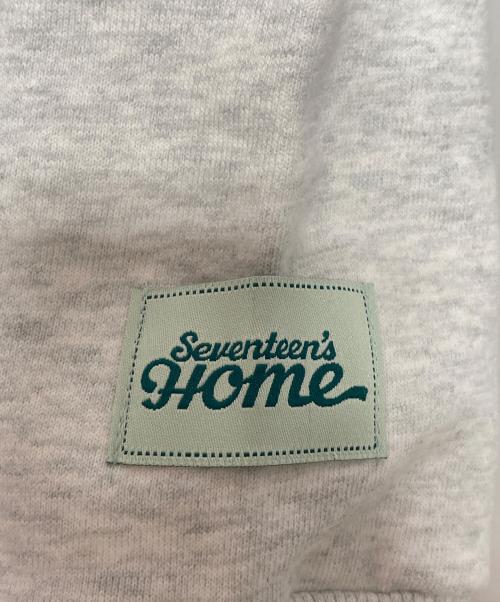 SEVENTEEN HOME（セブンティーン ホーム）SEVENTEEN HOME (セブンティーン ホーム) クルーネックスウェット グレー サイズ:M 未使用品の古着・服飾アイテム