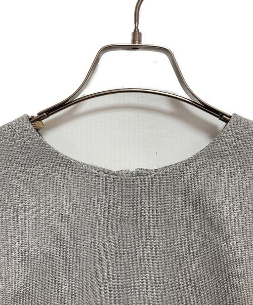 23区（ニジュウサンク）23区 (ニジュウサンク) ラメオックス セットアップ グレー サイズ:40（11）の古着・服飾アイテム