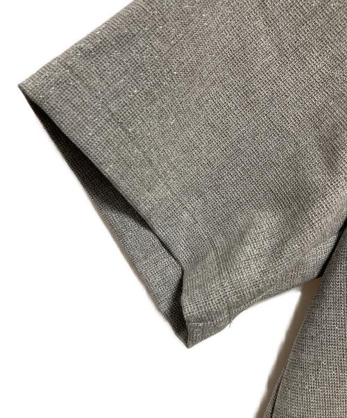 23区（ニジュウサンク）23区 (ニジュウサンク) ラメオックス セットアップ グレー サイズ:40（11）の古着・服飾アイテム