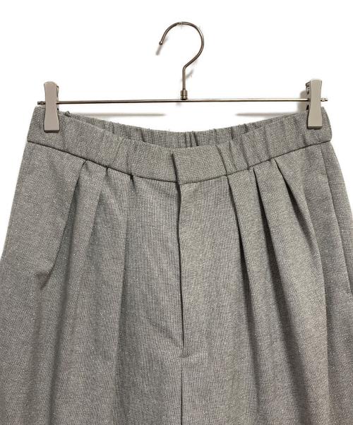 23区（ニジュウサンク）23区 (ニジュウサンク) ラメオックス セットアップ グレー サイズ:40（11）の古着・服飾アイテム