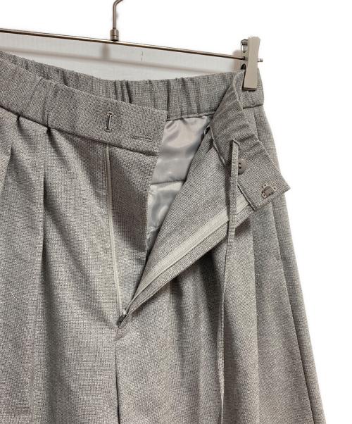23区（ニジュウサンク）23区 (ニジュウサンク) ラメオックス セットアップ グレー サイズ:40（11）の古着・服飾アイテム