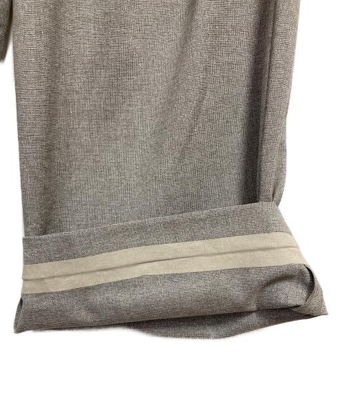 23区（ニジュウサンク）23区 (ニジュウサンク) ラメオックス セットアップ グレー サイズ:40（11）の古着・服飾アイテム